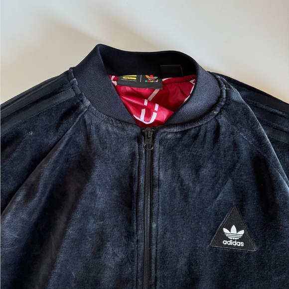 NWOT adidas Pharrell Williams Humanrace HU Superstar SST Velour Velvet Jacket - Picture 8 of 17